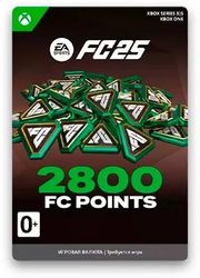 Пополнение игровой валюты Microsoft EA Sports FC 25 2800 Coins, регион: СНГ, Россия