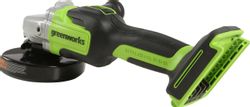 Угловая шлифмашина GREENWORKS GD24AG, аккумуляторная, без АКБ, без ЗУ