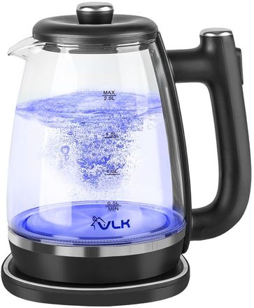 Чайник электрический VLK Siena-6560, 2л, стекло/пластик
