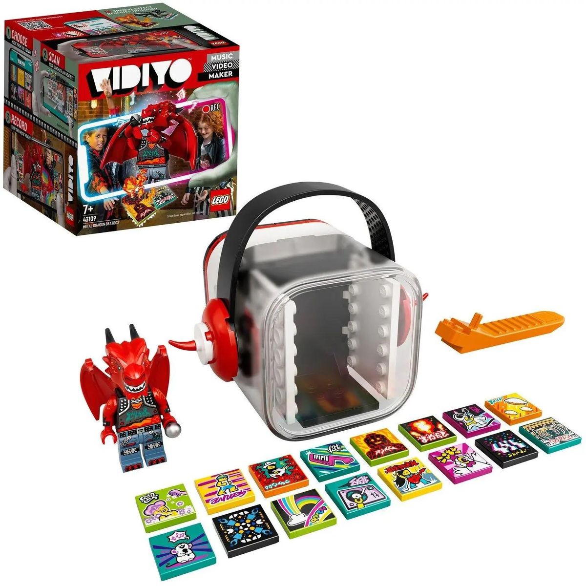 Конструктор Lego Vidiyo Metal Dragon BeatBox [43109] – купить в Ситилинк |  1583925