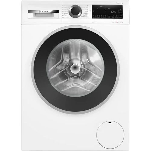Стиральная машина Bosch WNA25401ME, с фронтальной загрузкой, 10.5кг, 1400об/мин, с сушкой, инверторная, с английской панелью управления