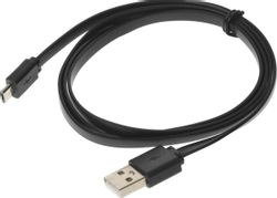 Изображение товара Кабель BURO micro USB (m) 1м flat Изображение товара Кабель BURO micro USB (m) 1м flat