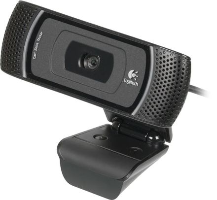 Web-камера Logitech HD Webcam B910,  черный [960-000684]