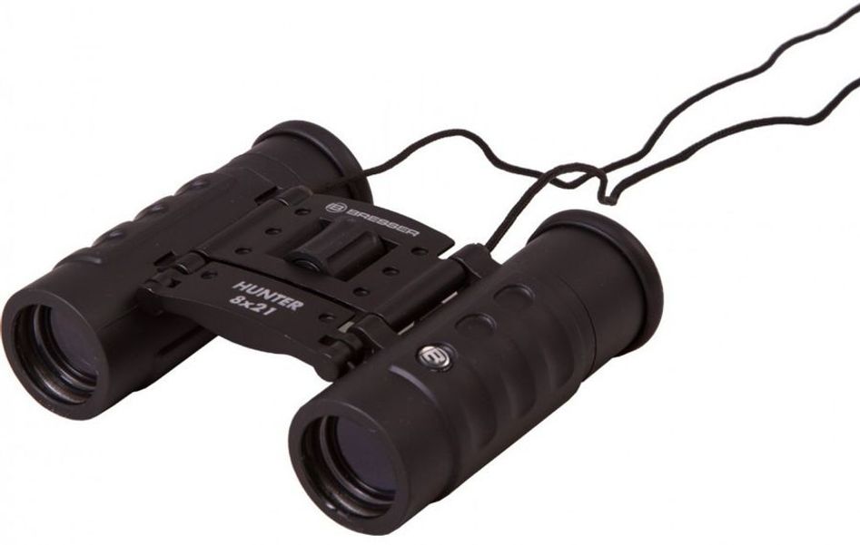 Бинокль BRESSER Hunter 8x21,  8 x 21,  Roof,  черный [24477]