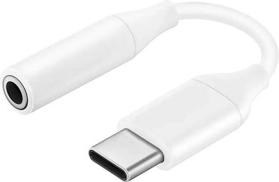 Переходник Samsung EE-UC10JUWRGRU, USB Type-C (m) - Jack 3.5 (f), белый ...