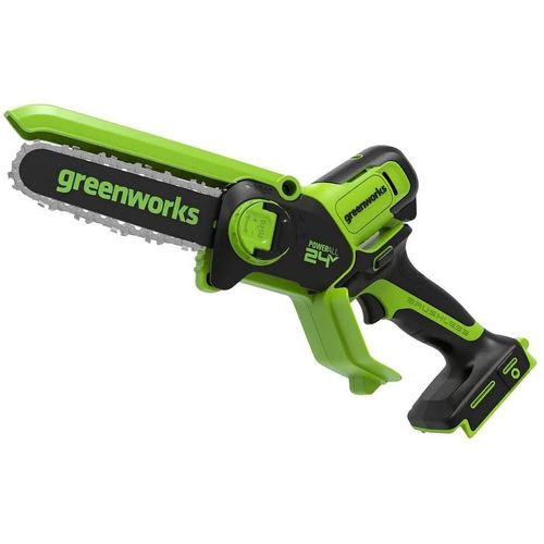 Цепная пила GREENWORKS GD24CSMNX, аккумуляторная, 24В, 2Ач, с одним аккумулятором [2008707ua]