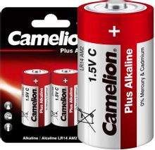 Изображение товара LR14C Батарейка CAMELION Plus Alkaline LR14-BP2,  2 шт.