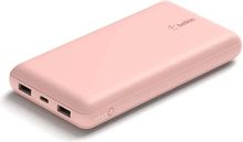 Изображение товара Внешний аккумулятор (Power Bank) Belkin BPB012btRG, 20000мAч, розовое золото Изображение товара Внешний аккумулятор (Power Bank) Belkin BPB012btRG, 20000мAч, розовое золото