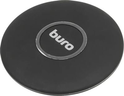 Беспроводное зарядное устройство Buro QF3 QC3.0,  10Вт,  1.2A,  черный