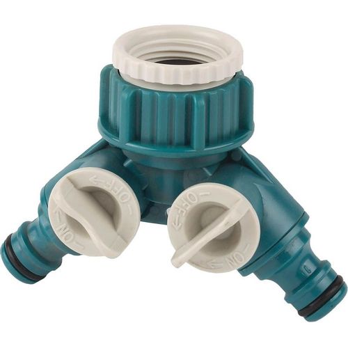 Распределитель RACO 4250-55256C Д.вх.3/4" Д.вых.1" зеленый/белый