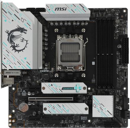 Материнская плата MSI B650M GAMING PLUS WIFI, Socket AM5, AMD B650, mATX, Ret