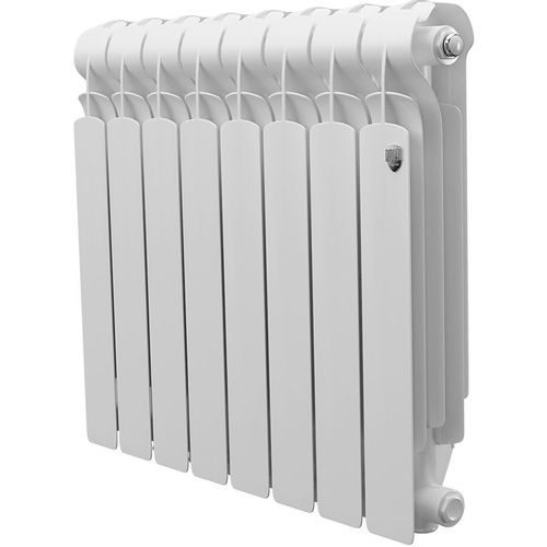 Радиатор алюминиевый ROYAL THERMO Indigo A 500, 8 секций, боковое подключение, белый