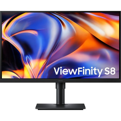 27" Монитор Samsung ViewFinity S8 S27H802EFA, 5120x2880, IPS, 1хHDMI, 1хDP, черный [ls27h802efaxci]