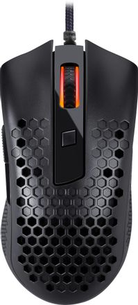 Мышь проводная Redragon Storm Basic, игровая, оптическая, USB, 12400dpi, черный [71122]