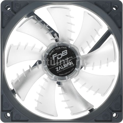 Вентилятор Zalman ZM-F3 FDB(SF) 120мм, 3-pin, 1200об/мин, 20 — 23 дБ, черный, Ret [zm-f3 fdb (sf)]