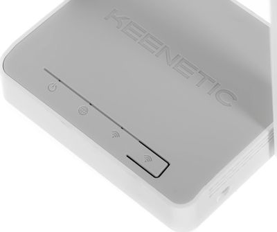 Wi-Fi роутер KEENETIC Start, Wi-Fi 4, N300, 2.4ГГц, 3 LAN, белый [kn ...