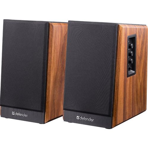 Колонки Bluetooth Defender Aurora S50, 2.0, коричневый [65151]