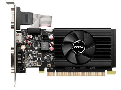 MSI NVIDIA GeForce GT 730 N730K 2GD3 LP 2 GDDR3 Low Profile Ret
