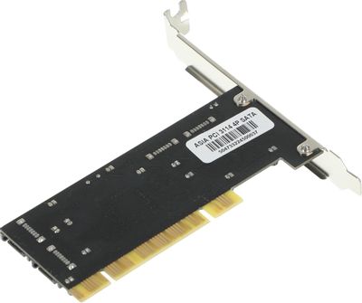 Обзор товара контроллер PCI SIL3114 4xSATA Bulk (504733) в  интернет-магазине СИТИЛИНК