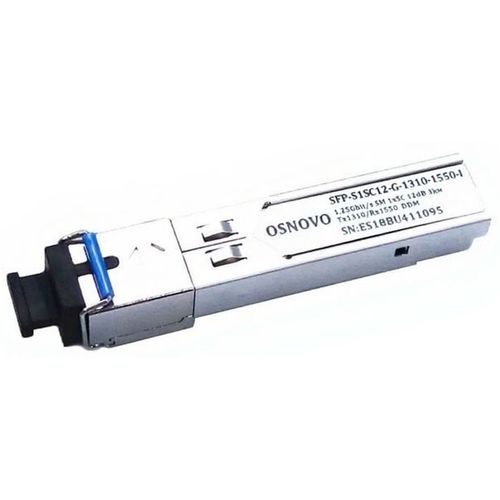 Модуль OSNOVO SFP-S1SC12-G-1310-1550-I — цена и наличие Модуль OSNOVO SFP-S1SC12-G-1310-1550-I