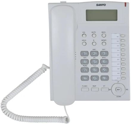 Проводной телефон Sanyo RA-S517W, белый