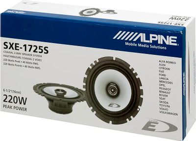 Alpine sxe 1725 online