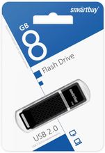 Флешка USB SMARTBUY Quartz 8ГБ, USB2.0, черный [sb8gbqz-k] – купить в ...