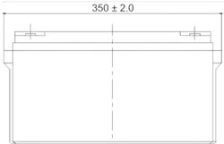 Аккумуляторная батарея WBR GPL12800B