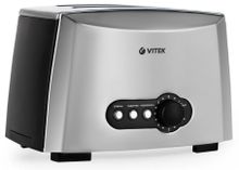 Тостер Vitek VT-7162,  серый