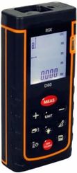Лазерный дальномер RGK D60, 2 класс лазера, 635нм, луч красный