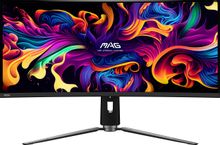 Изображение товара 34" Монитор MSI MAG 341CQP QD-OLED,  3440x1440,  QD OLED,  175Гц,  2хHDMI,  1хDP,  изогнутый, черный [9s6-3dd04t-010]