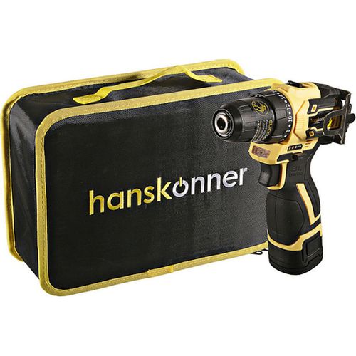 Шуруповерт HANSKONNER HCD1645BLC, 2Ач, с двумя аккумуляторами