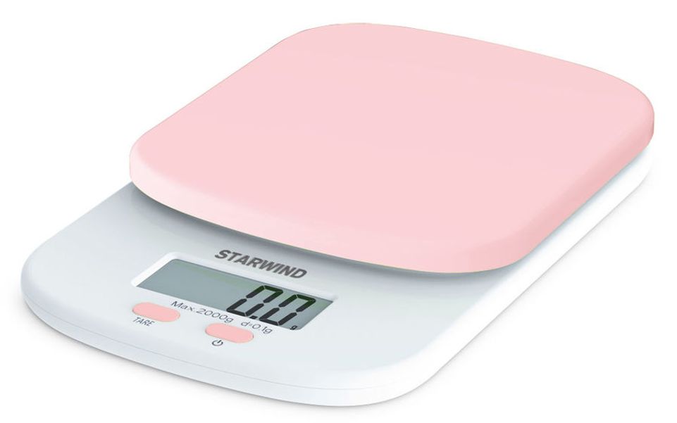 Весы кухонные StarWind SSK2157,  розовый