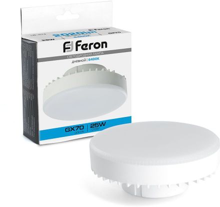 Упаковка ламп LED FERON GX70,  таблетка, 25Вт, LB-474, 10 шт. [38270-10]