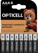 Изображение товара AAA Батарейка OPTICELL Basic LR03,  8 шт.