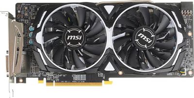 MSI AMD Radeon RX 480 RX 480 ARMOR 8G OC 8 GDDR5 OC Ret 403285