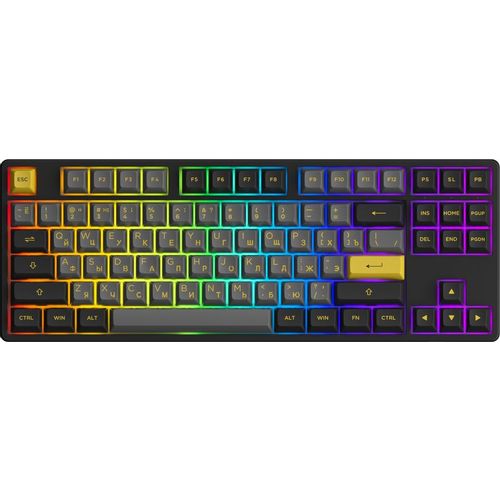 Клавиатура AKKO 5087S, проводная, USB, механическая, черный