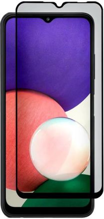 Защитное стекло для экрана ZIBELINO для Samsung A14 5G/A22s 5G/A22 5G антиблик, 3D, 1 шт, черный [ztg-3d-pr-sam-a226-blk]