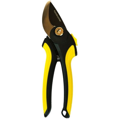 Секатор HANSKONNER HK3012-07-22 черный/желтый
