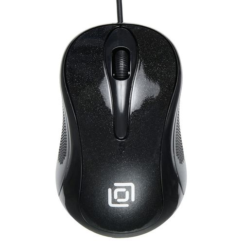 Мышь проводная Oklick 385M, оптическая, USB, 1600dpi, черный [1066858]