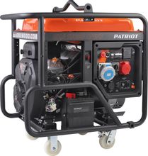 Изображение товара Бензиновый генератор Patriot GRA 19000DAWS, 380/220/12 В, 19кВт, на колёсах с АКБ [472102319]