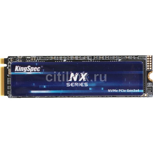 128ГБ SSD накопитель KINGSPEC NX-128 M.2 2280, PCIe 3.0 x4, NVMe, M.2