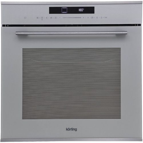Духовой шкаф электрический Korting OKB 1340 GBXGr MW, 72л, дверца с 3 стеклами, серый