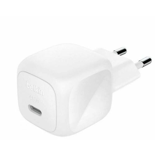 Сетевое зарядное устройство Belkin WCA013kq1MWH-B6, USB-C, USB-C, 45Вт, 3A, белый