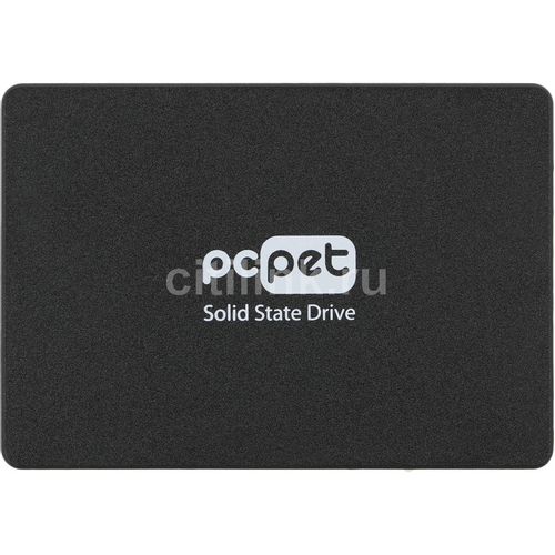 512ГБ SSD накопитель PC PET PCPS512G2 2.5", SATA III, SATA, oem
