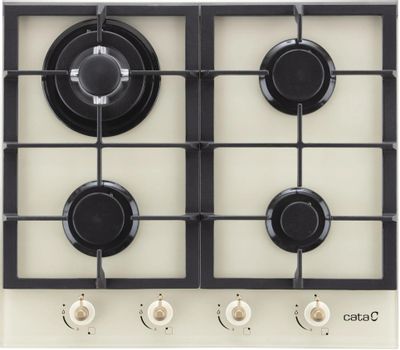 Газовая варочная панель CATA RCI 631, независимая, слоновая кость ...