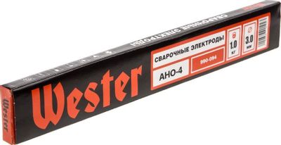 Характеристики Электроды Wester 990-094, D3мм, 1000грамм [403824 ...