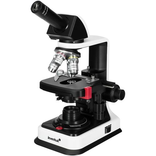 Микроскоп LEVENHUK MED 10B, световые/оптические/биологические, 40-1000x, на 4 объектива, [73984]