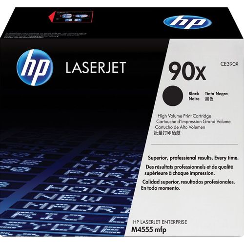 Картридж HP 90X, черный / CE390X