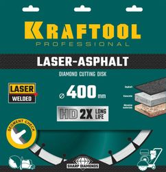 Алмазный диск Kraftool 36687-400,  по бетону, асфальту